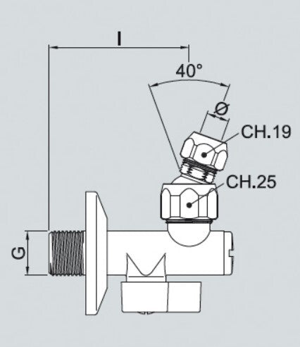 Rubinetto sottolavabo con filtro Piana 0360B