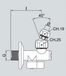 Rubinetto sottolavabo con filtro Piana 0360B
