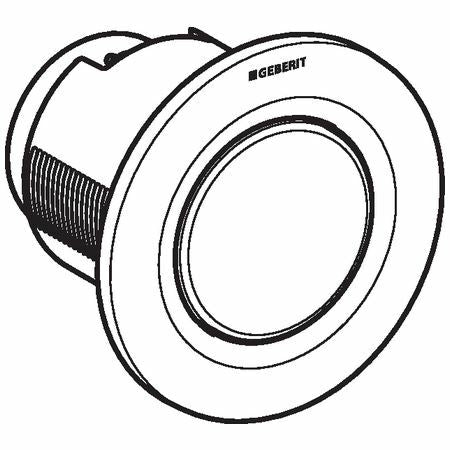 Geberit comando tipo 01 da incasso per cassette wc
