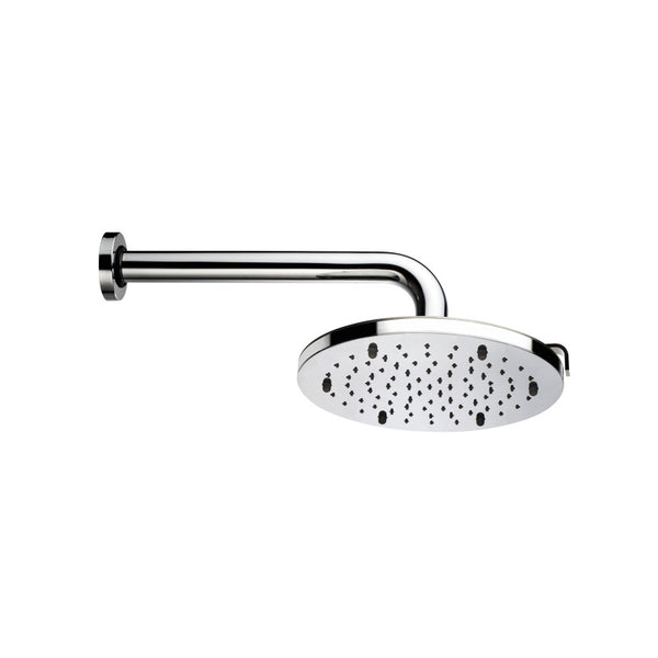Soffione doccia Nebulizair/2 H19625G Bossini 22 cm con braccio 30 cm 2 getti