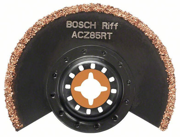 Bosch ACZ 85 RT lama segmentata RIFF in metallo duro, 85 mm