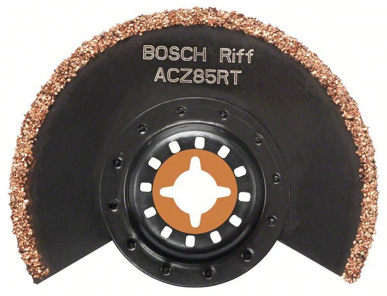 Bosch ACZ 85 RT lama segmentata RIFF in metallo duro, 85 mm