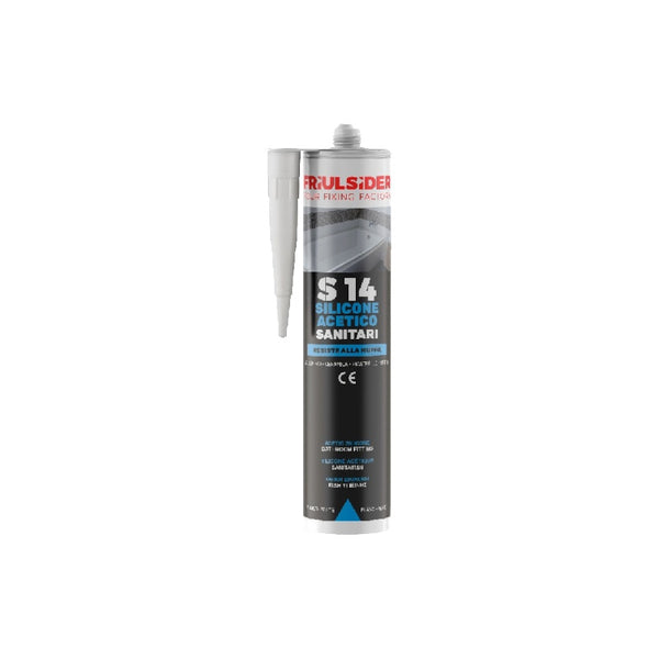 Friulsider Silicone S1401 per sanitari bianco 280 ml