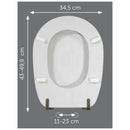 Sedile compatibile Liuto Ideal Standard bianco Ideal Standard
