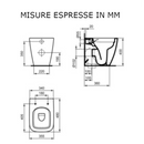 Vaso a terra i.life S T459401 Ideal Standard bianco europeo