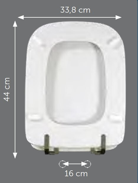 Sedile compatibile Conca Ideal Standard bianco europeo