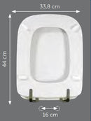Sedile compatibile Conca Ideal Standard bianco europeo