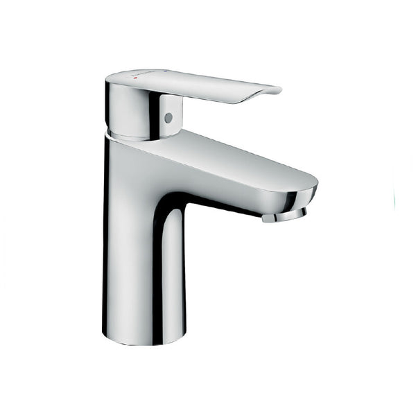 Logis E miscelatore lavabo 100 Hansgrohe con piletta in ottone
