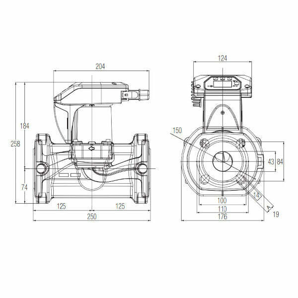 Dab Evoplus Small B 110/250.40 M circolatore elettronico 180 W