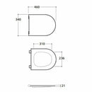 Ceramica Globo MODE ME020BI sedile con chiusura rallentata bianco