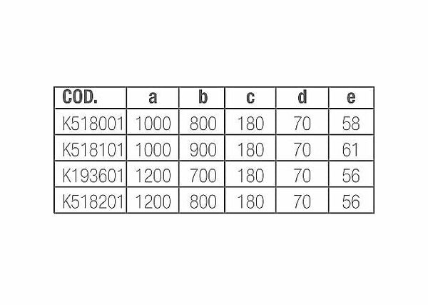 Ideal Standard ULTRA FLAT Piatto doccia rettangolare 120 X 80 cm