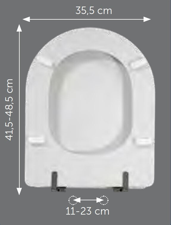 Sedile compatibile Globo Forty3 bianco