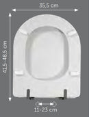 Sedile compatibile Globo Forty3 bianco