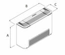Ventilconvettore Aermec FCZ 300 A a parete con comando a bordo