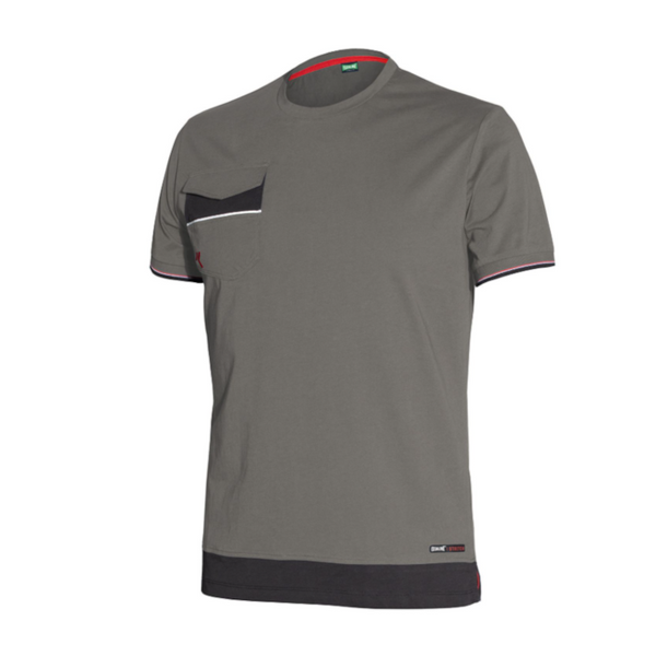 T-shirt Boom 8810B-080 IssaLine grigio antracite