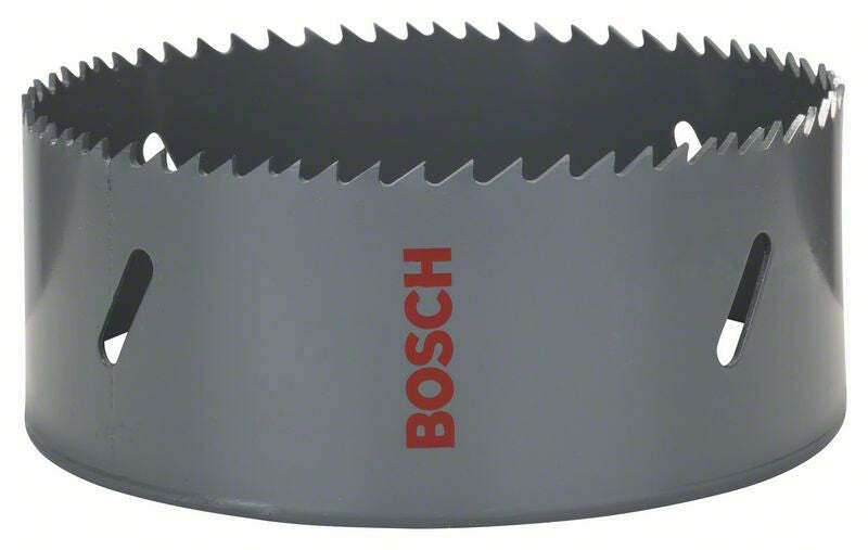 Bosch Sega a tazza bimetallica HSS per adattatore standard 121 mm (4" 3/4)