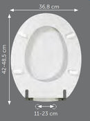 Sedile compatibile Ideal Standard Tesi tipo vecchio