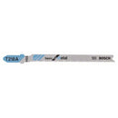 Bosch Basic for Metal T 218 A lama per seghetto alternativo HSS, ondulata, fresata, set 3 pezzi