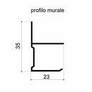 Glass 1989 Soho QX lato scorrevole box doccia 77-79 cm trasparente