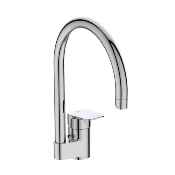 Miscelatore lavello cucina Ceraplan BD339AA Ideal Standard con bocca alta girevole