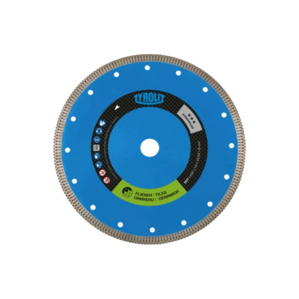Disco diamantato Tyrolit PREMIUM DCT taglio a secco 115 x 1,2 mm