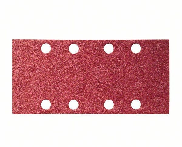 Bosch foglio abrasivo 93 x 186 mm, grana 40, fori 8