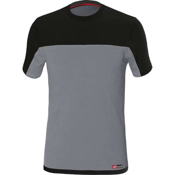 ISSALINE Stretch T-shirt TG.M grigio/nero